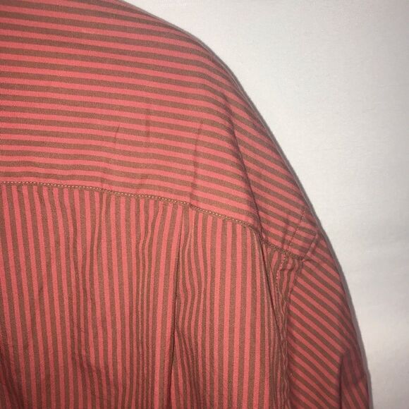 J. Crew Men's Red Striped Button Down Shirt - Picture 8 of 13